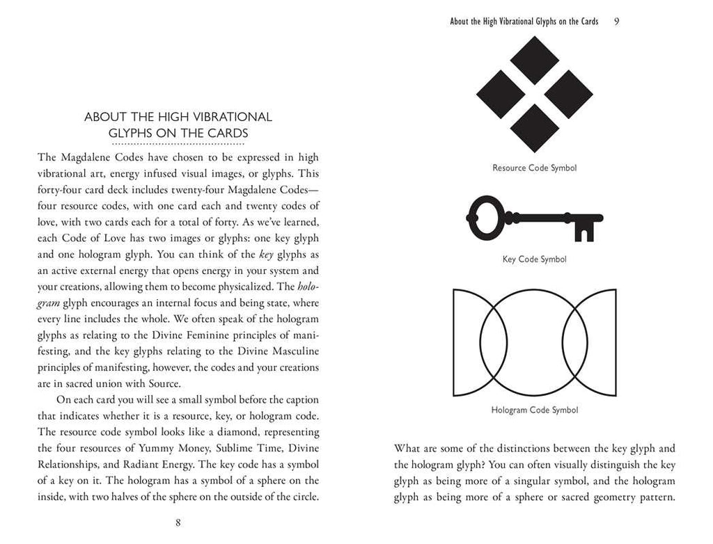 Magdalene Manifestation Cards by Danielle Rama Hoffman: Flashcards