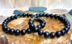 Natural Astrophyllite aka Arfvedsonite 8mm Stretch Bracelet