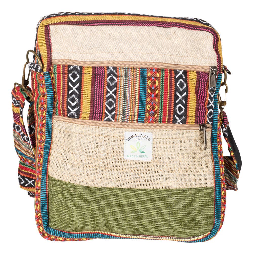 Hemp Multicolored Crossbody