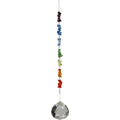 Hanging Crystal Chips Stone Chakra (Each)