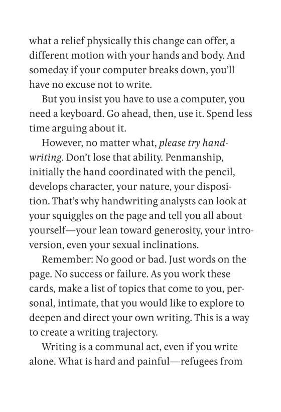 Writing Down The Bones Deck