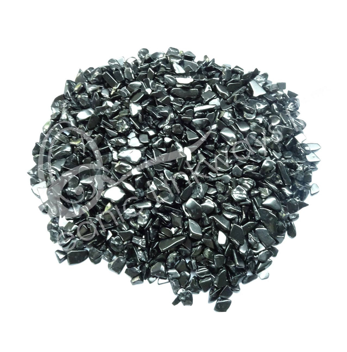 (KG)TUMBLED CHIPS - SHUNGITE 7-13 MM