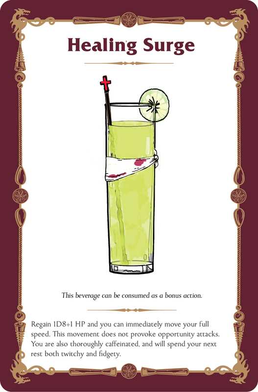 Düngeonmeister: The Deck of Many Drinks by Jef Aldrich: Flashcards 50 pages / English