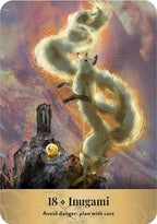 Japanese Gods & Spirits Oracle by Makoto Akiyama: Flashcards 128 pages / English