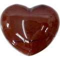 Puffed Gemstone Heart - Carnelian (Each)