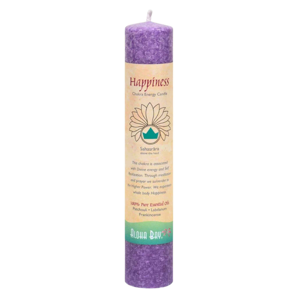 Aloha Bay 7 Chakra Energy Pillar Candle-2 Sacral: Love