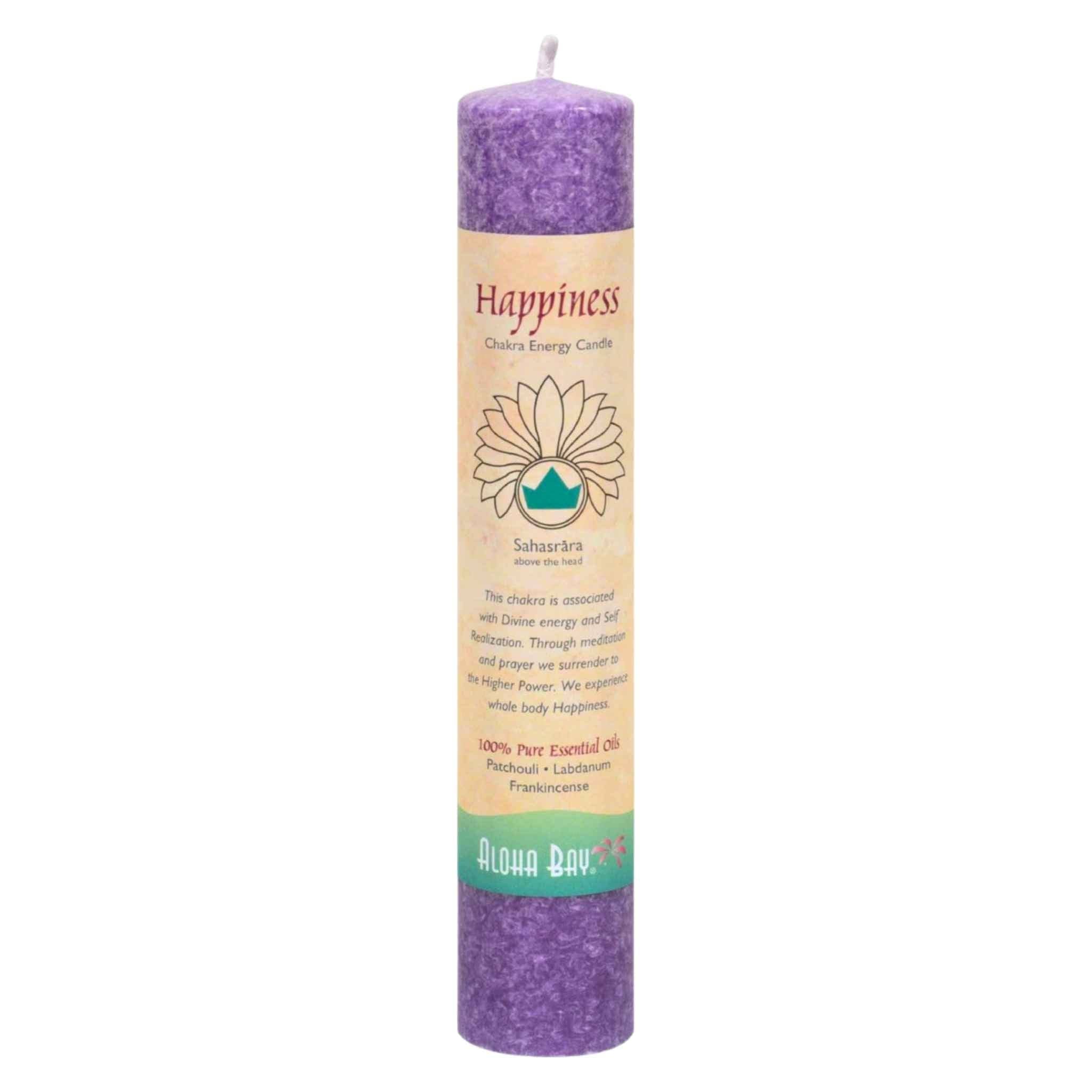 Aloha Bay 7 Chakra Energy Pillar Candle-2 Sacral: Love