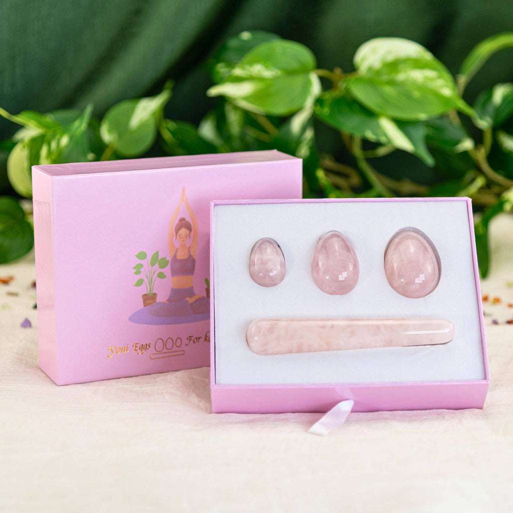 Yoni Eggs: Rose Quartz / 4pc