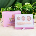 Yoni Eggs: Rose Quartz / 4pc