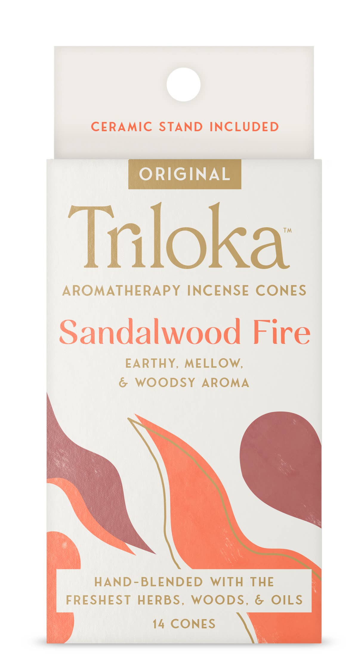 Triloka Cones Sandalwood Fire