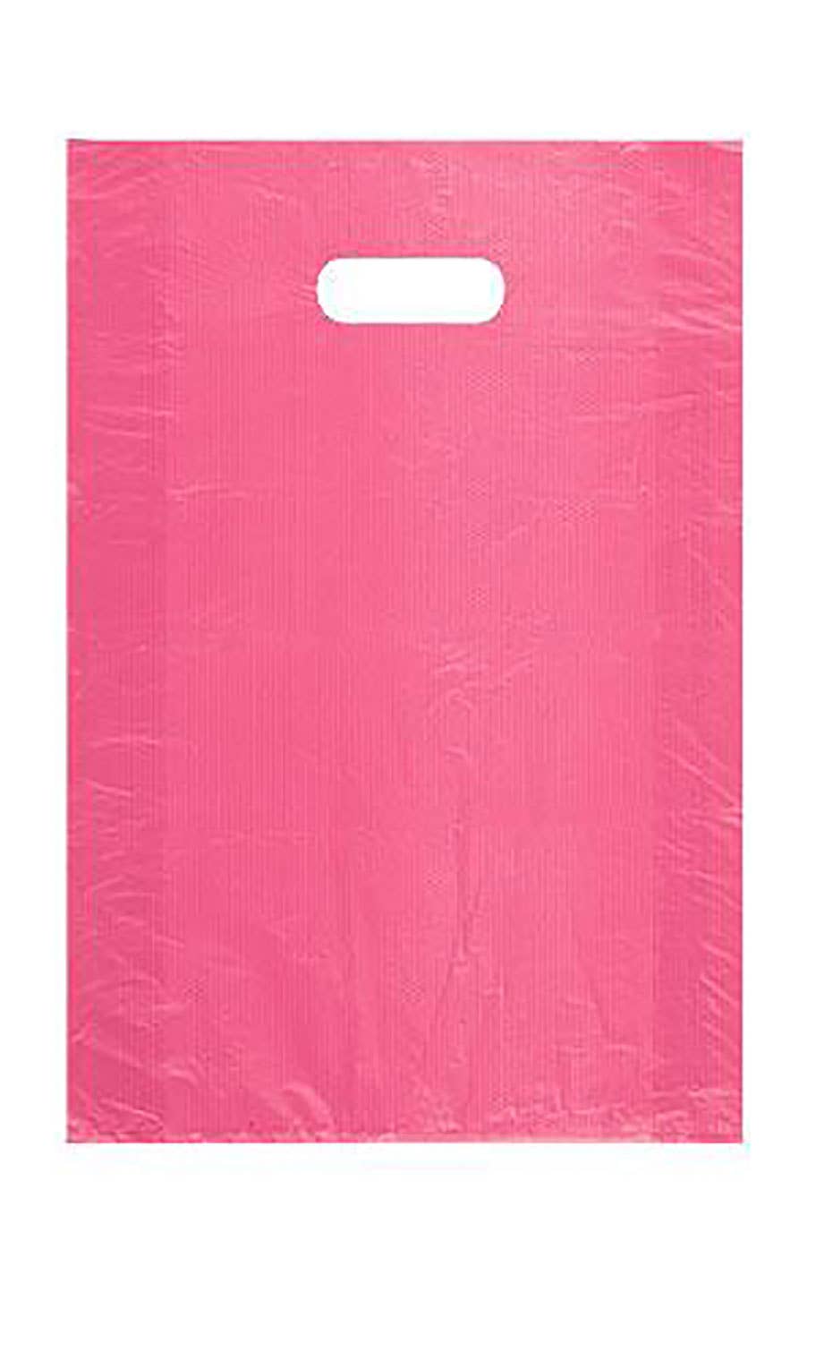 High Density Merchandise Bags: Purple / Case of 1000 / Medium