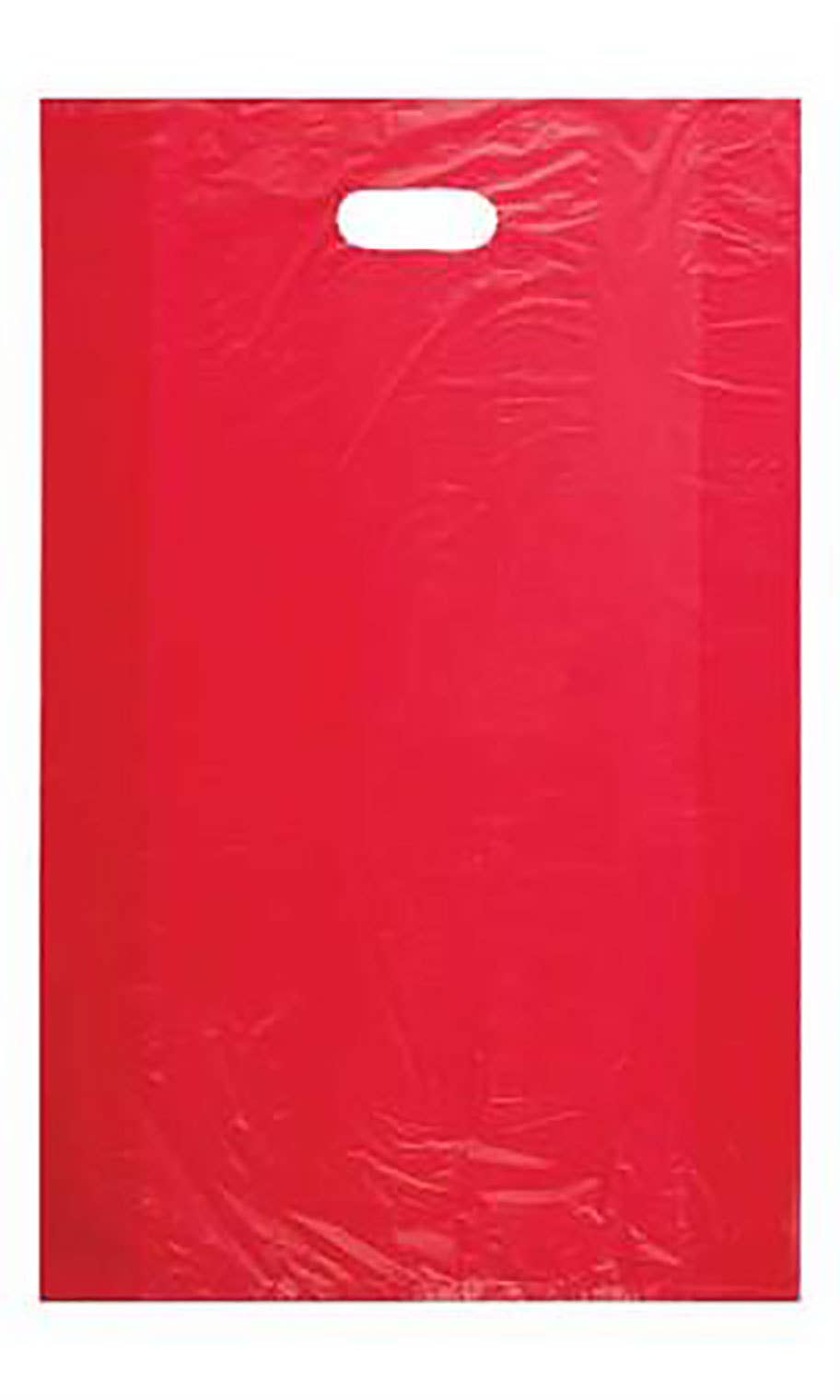 High Density Merchandise Bags: Purple / Case of 1000 / Medium
