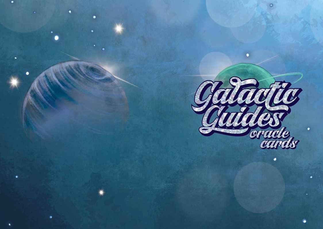 Galactic Guides Oracle by Victoria Maxwell: Flashcards 144 pages / English