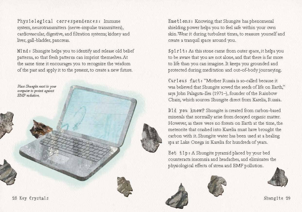 The Little Book of Crystals: Hardcover