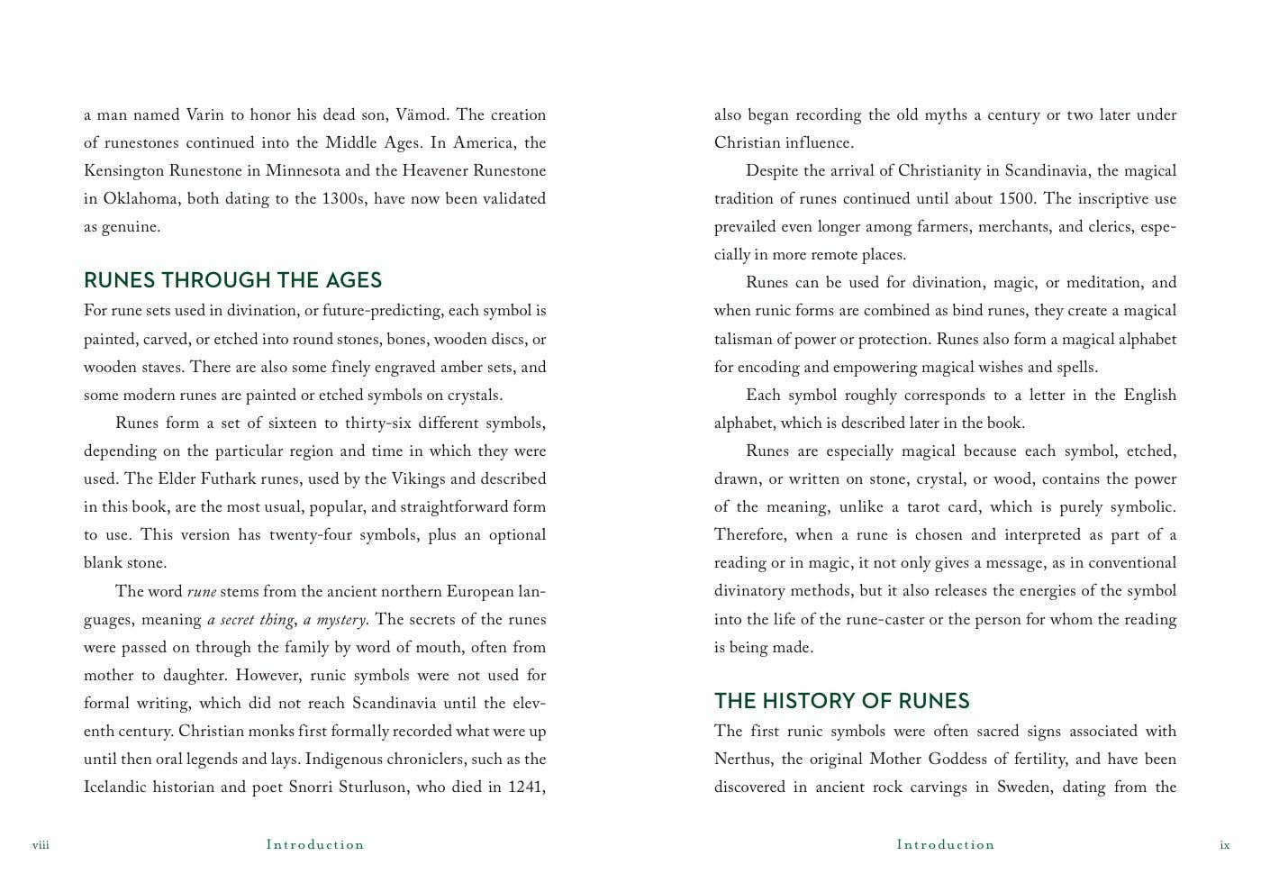 A Little Bit of Runes by Cassandra Eason: Hardcover