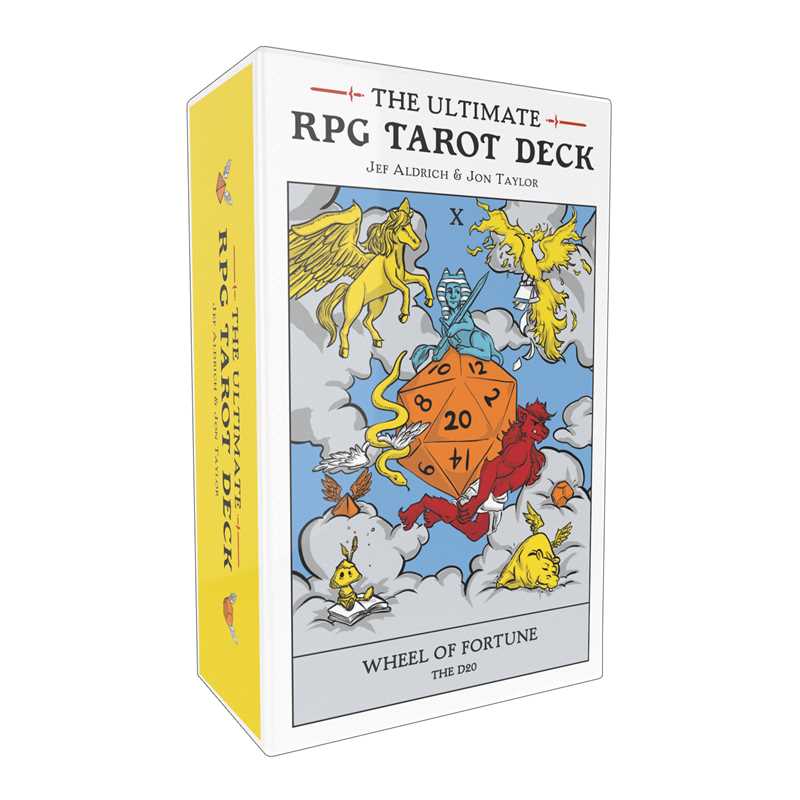 Ultimate RPG Tarot Deck by Jon Taylor: Flashcards 78 pages / English