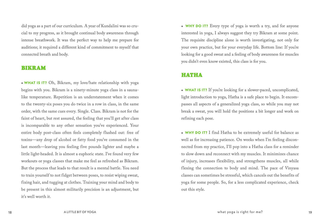 A Little Bit of Yoga by Meagan Stevenson: Hardcover