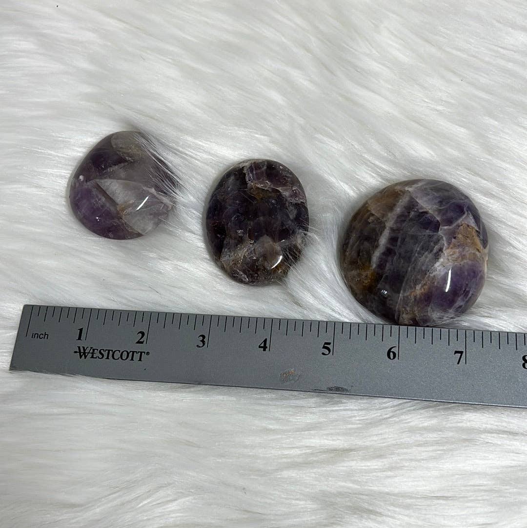 Amethyst Tumble Worry stone: Large