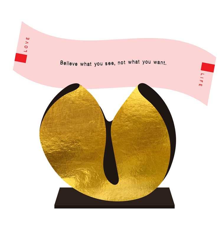 Fortune Cookies: Love & Fortune by Sweet  Hearts Press: Flashcards 50 pages / English