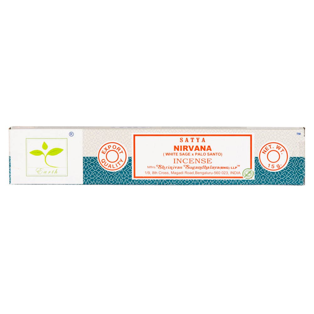 Satya White Sage Incense Sticks: Healing Herbs