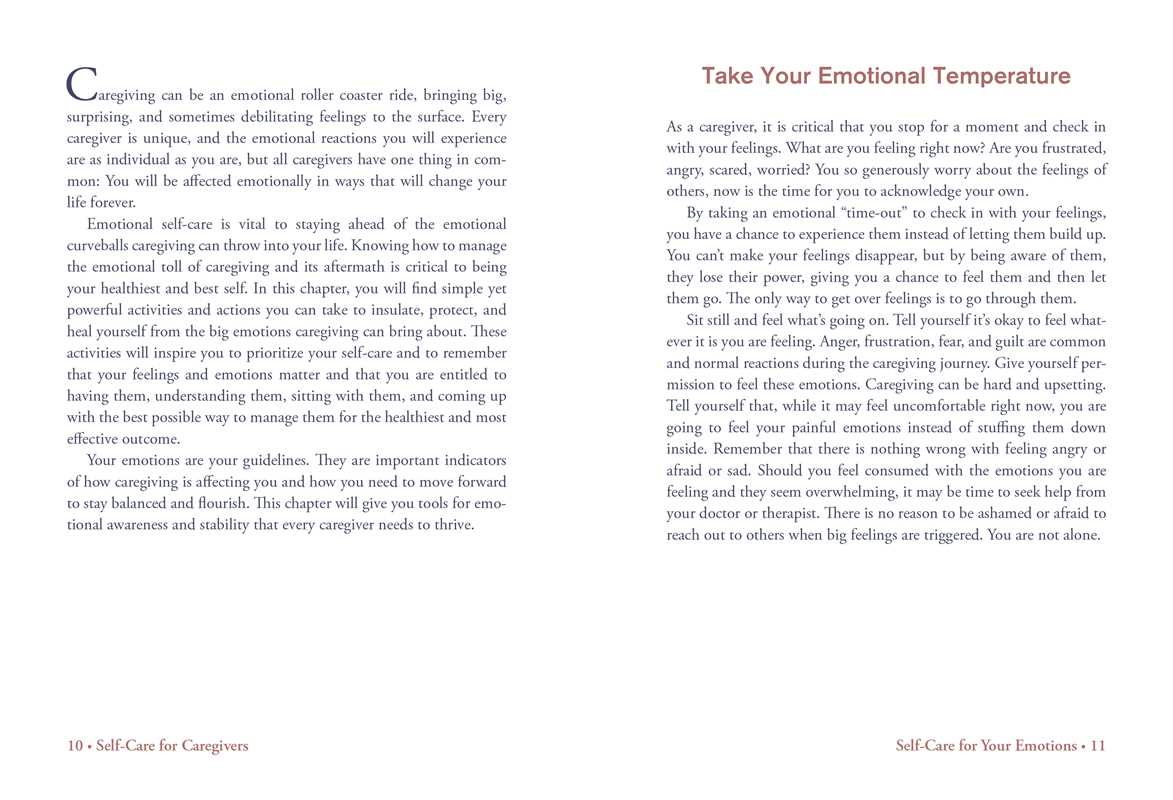 Self-Care for Caregivers by Susanne White: Hardcover 208 pages / English