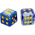 Gemstone Dice - Lapis (Pair): Lapis